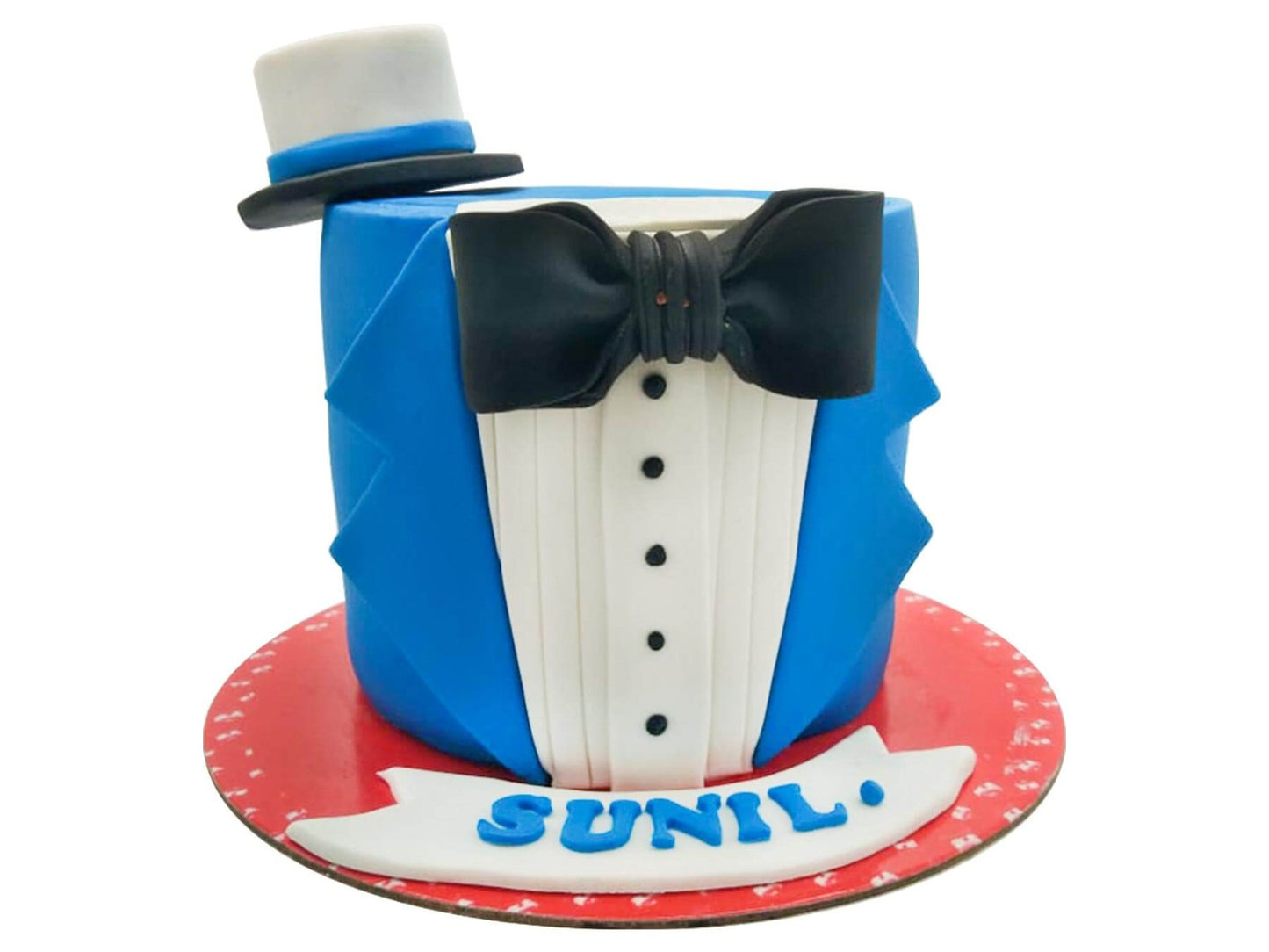Tuxedo Theme Cake