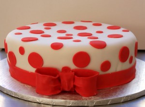 Bridal Cake Polka Dot