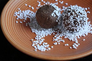 Choco Balls with nib sugar