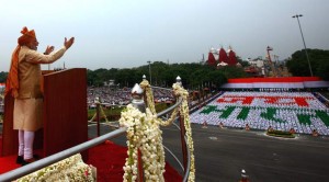 Celebrations at Red Fort, Delhi