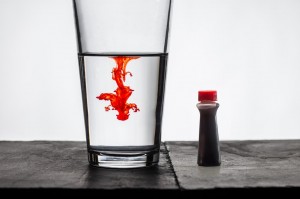 Red food colouring or Beetroot extract
