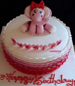 Cute Elephant cake