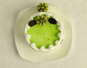 Holi Green Cake - Kiwi Flavor cake