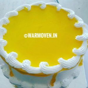 Colorful Cakes - Yellow Cake for Holi