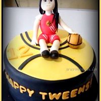 Sports Theme Cake -Basketball Tweens Cake