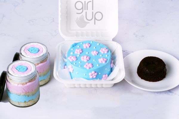 Girl Up, Inventure Academy, Girl Up Inventure, Girl Up Campaign, Girl Up India, Dessert Box, Bento Cake, Lava Cake, Jar Cake