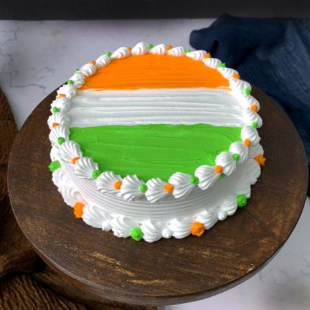 Tricolour Cake