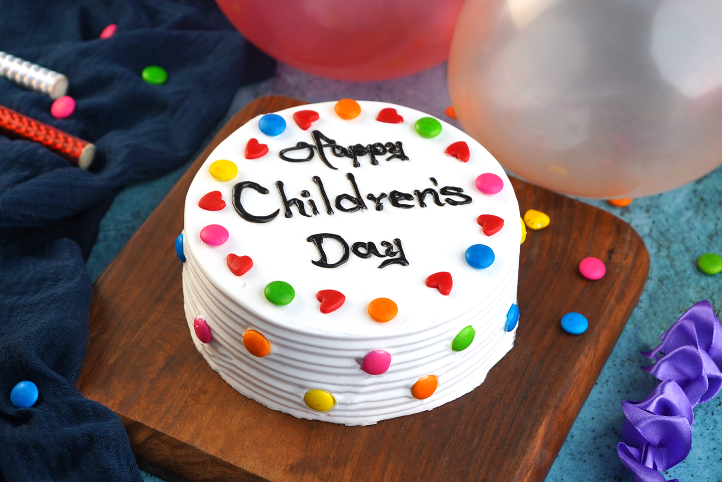 Children's Day Black Forest Cake