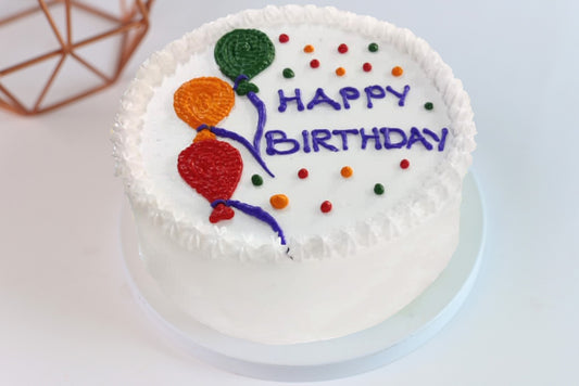 Birthday Balloon Cake