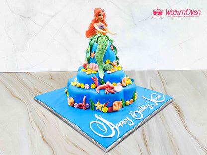 Barbie Mermaid Custom Cake