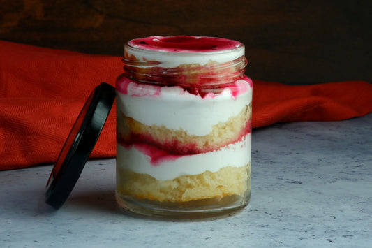 Blueberry Jar Cake Cake - Customizable