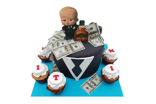 Boss Baby Birthday Custom Cake