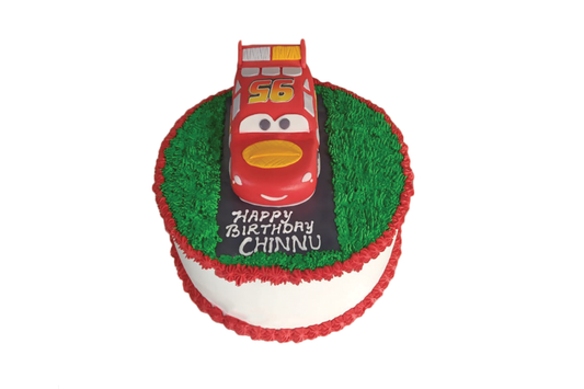 Cars Lightening Mcqueen Cake