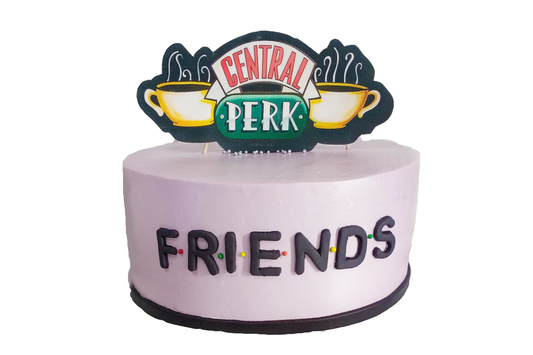 Friends Birthday Cake - Customizable