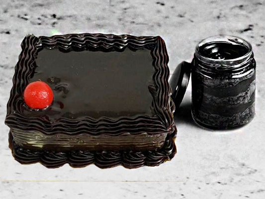 Chocolate Mini & Jar Combo