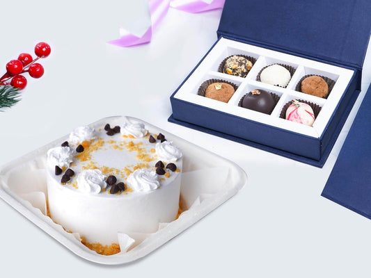 Choco Butterscotch Bento Cake Combo