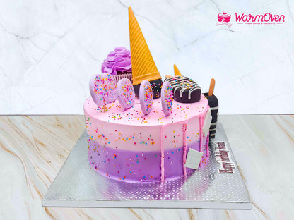 Choco Ecstacy Custom Cake