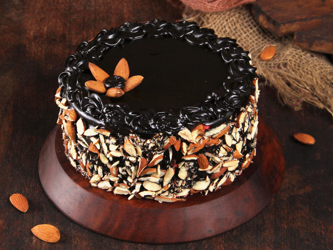 Choco Almond Cake Chocolate Cake Online Free Delivery – WarmOven