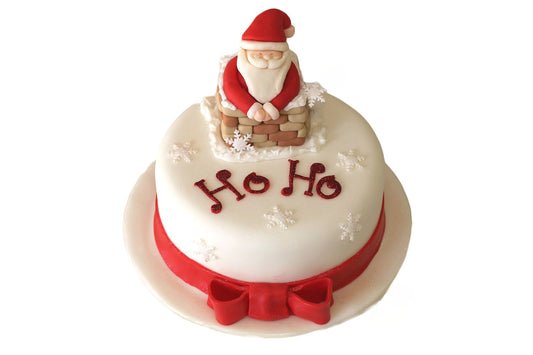 Santa Claus Christmas Cake