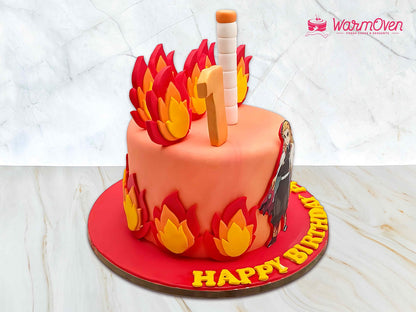 Demon Slayer Custom Cake