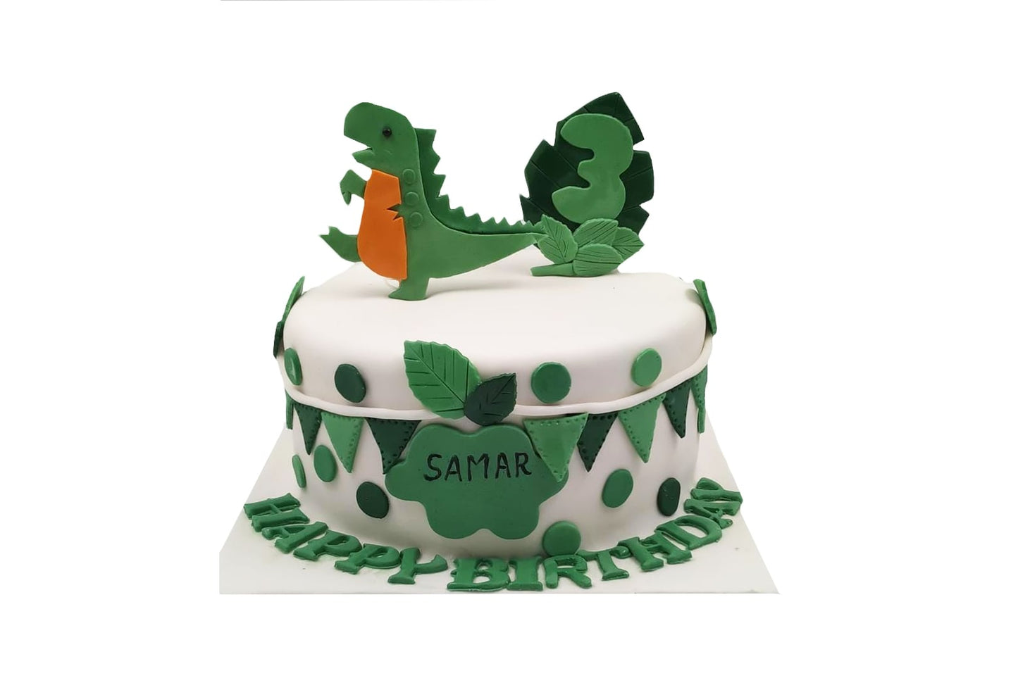 Dinosaur Theme Cake