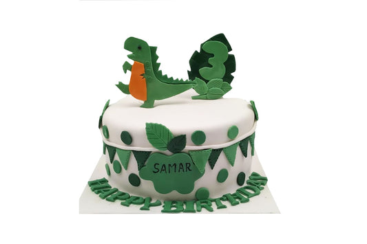 Dinosaur Theme Cake