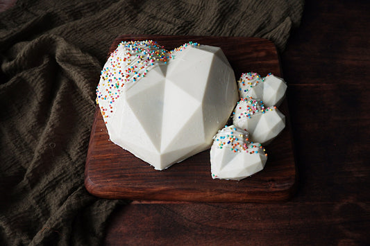 White Pinata Smash Cake Combo - Customizable