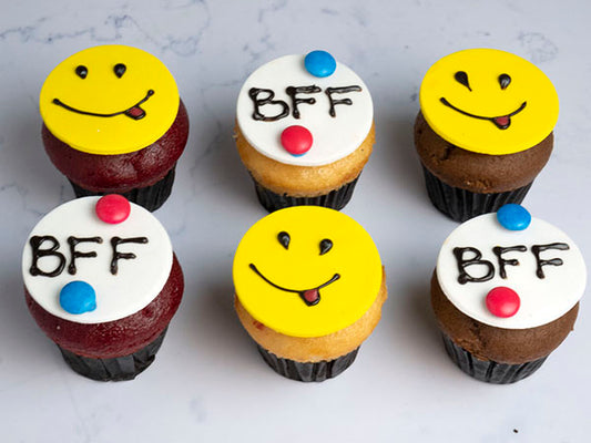 Friends Forever Assorted Cupcake