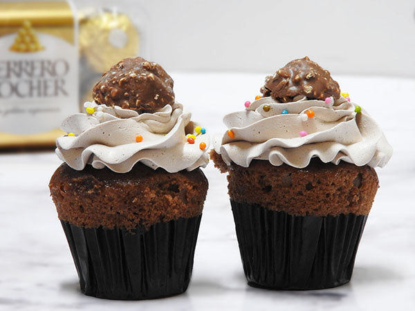 Ferrero Rocher Cupcake Pack Of 6