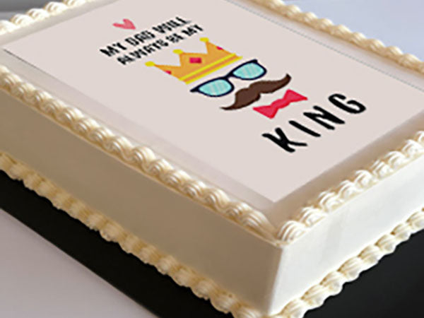 Father's Day Photo Cake #3