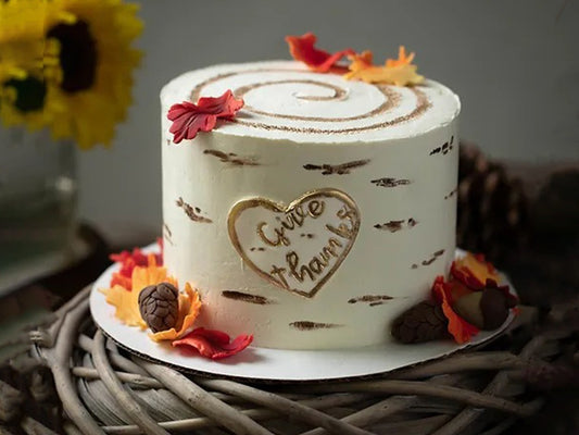Give Thanks Custom Cake