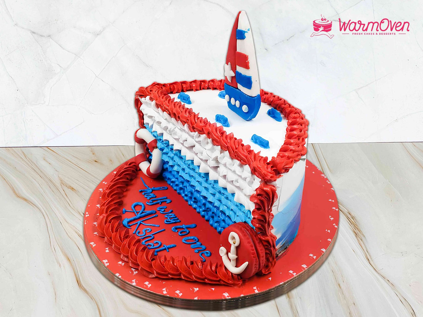 Half Cake | Ship Cake