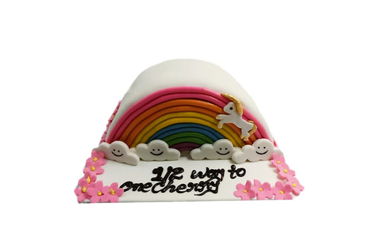Half Way To One Cake