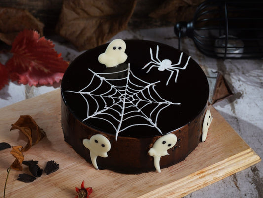 Halloween Chocolate Truffle Cake