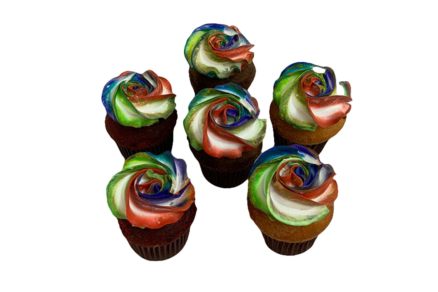 Holi Cupcake - Pack Of 6