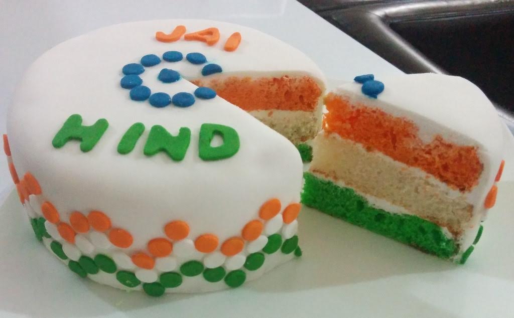 TRICOLOR Republic Day Cake