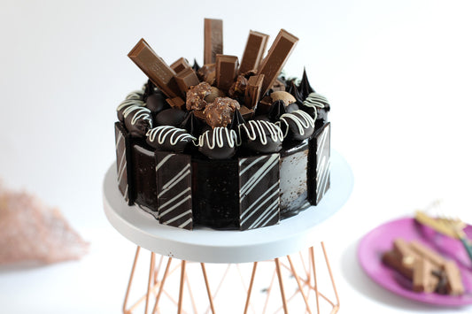 KitKat and Ferrero Rocher Cake