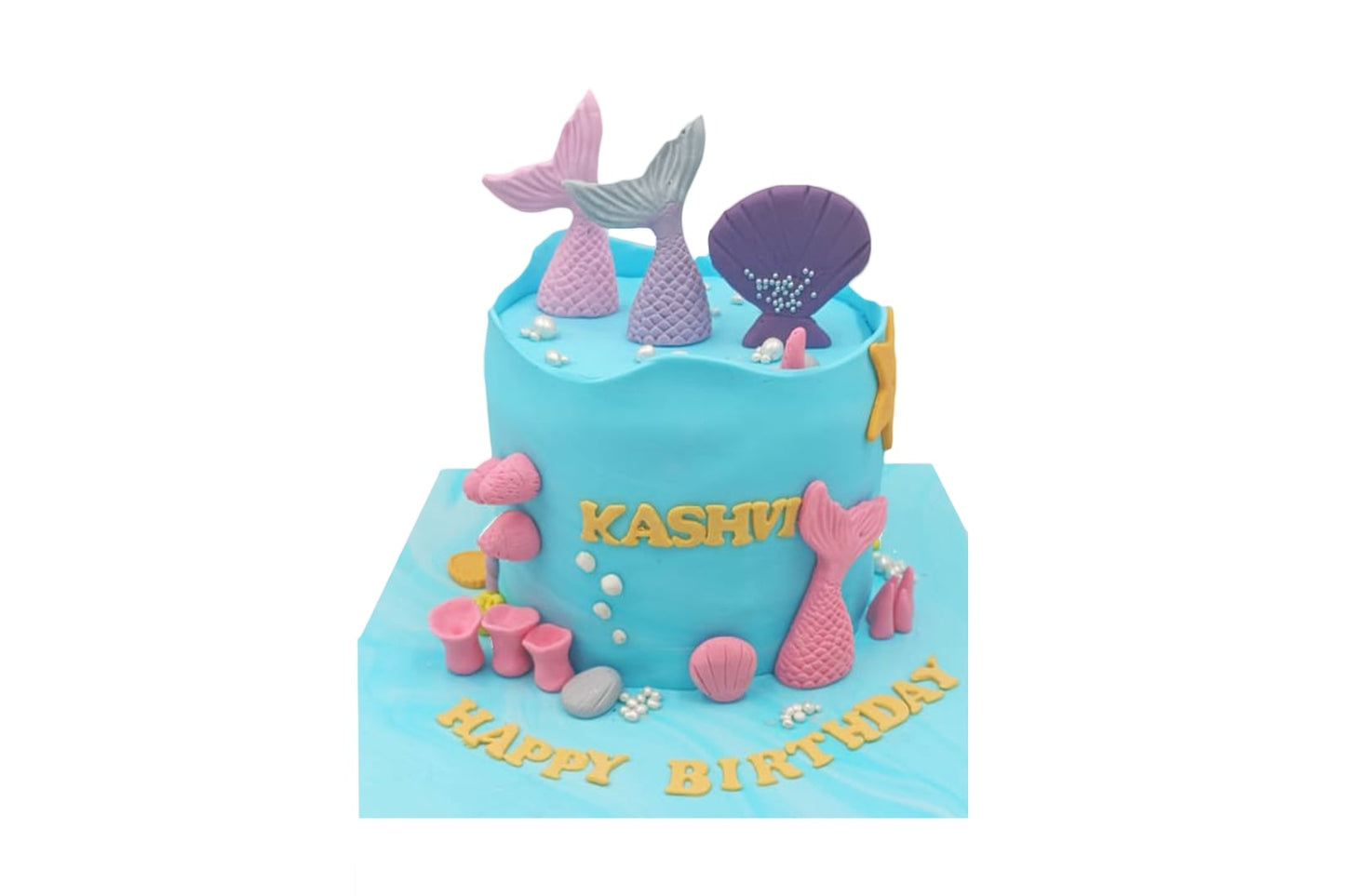Mermaid Theme Cake