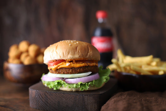 Mexican Fried Chicken Burger Combo