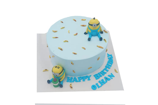 Minion Custom Cake