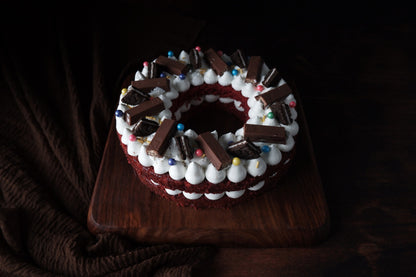 Monogram Alphabet Cake