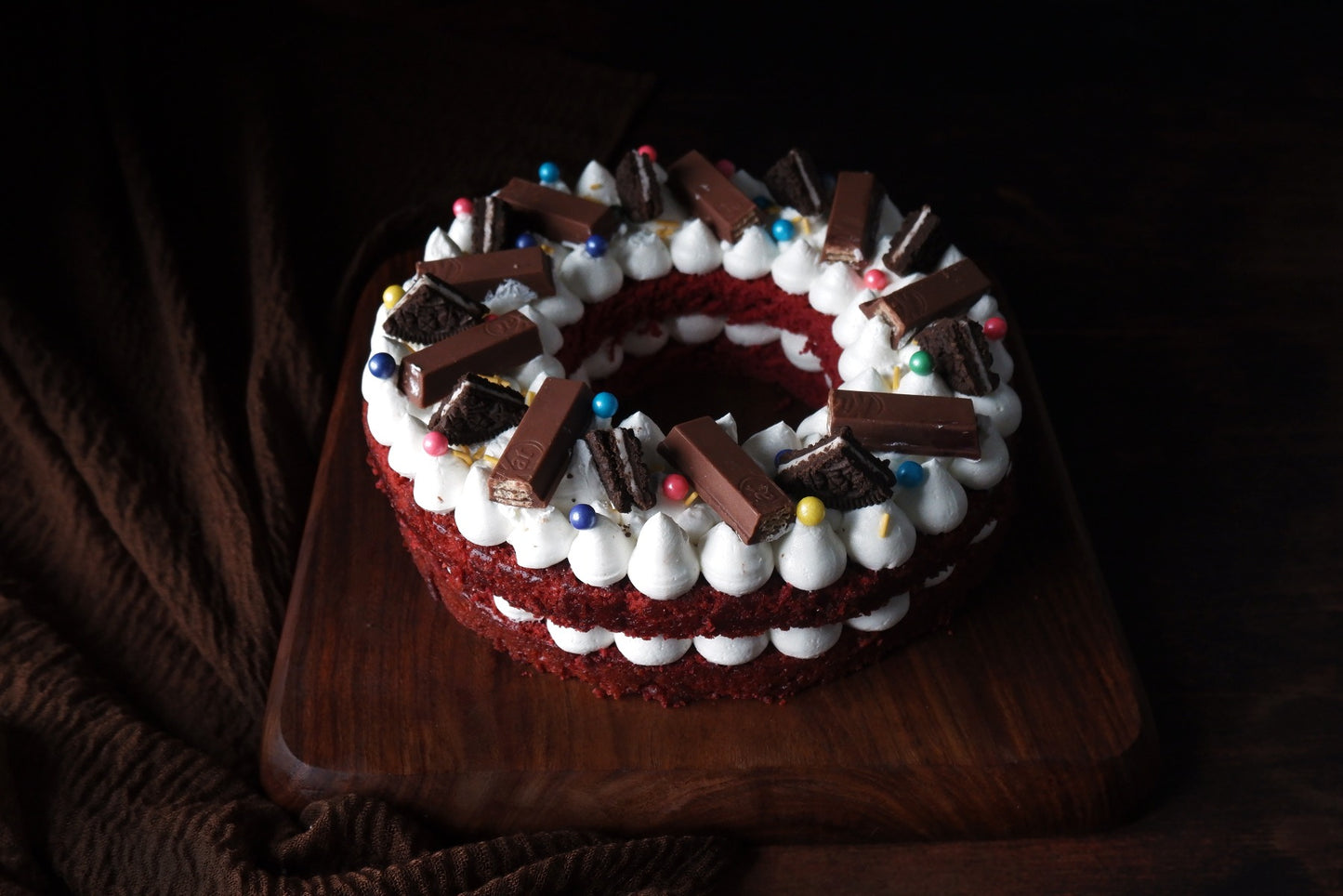 Monogram Alphabet Cake