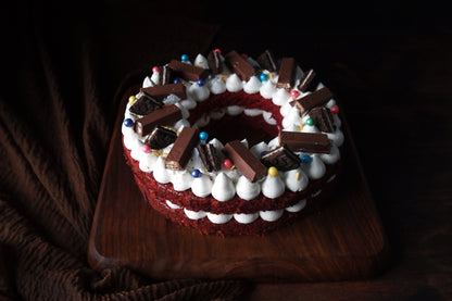 Monogram Alphabet Cake