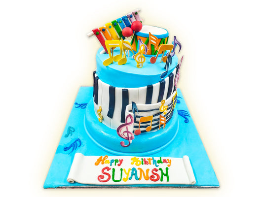 Music Theme Cake
