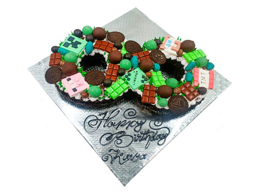 Number 8 Chocolate Overload Cake