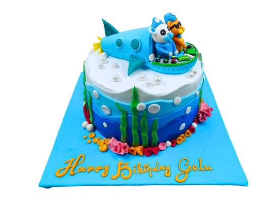 Octonauts Theme Cake