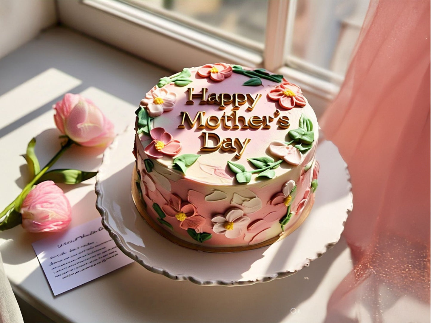 Petal Poetry Cake