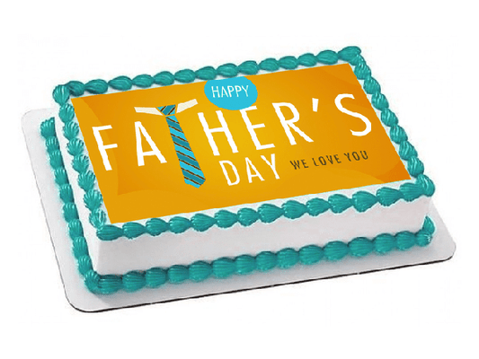 Father's Day Photo Cake #1