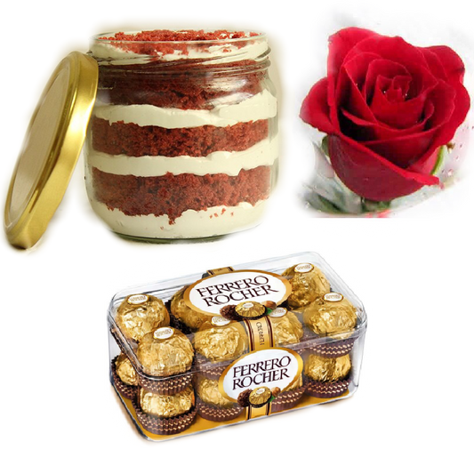 RedVelvet Ferroro Rose Gift