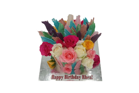 Rose Custom Cake